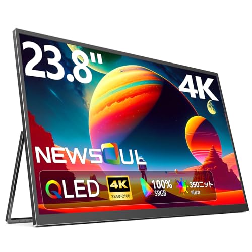 Amazon.co.jp: 4K QLED モバイルモニター 23.8インチ Newsoul
